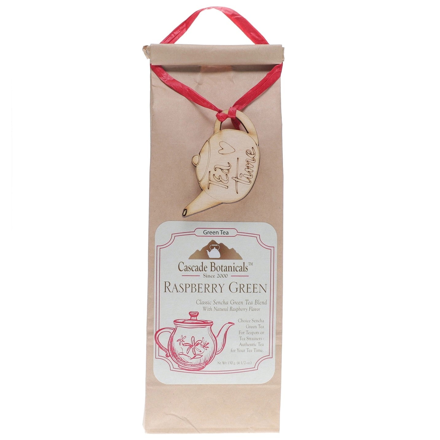 Green Tea, Mint Flavor, Loose Leaf, 4 1/2 oz.