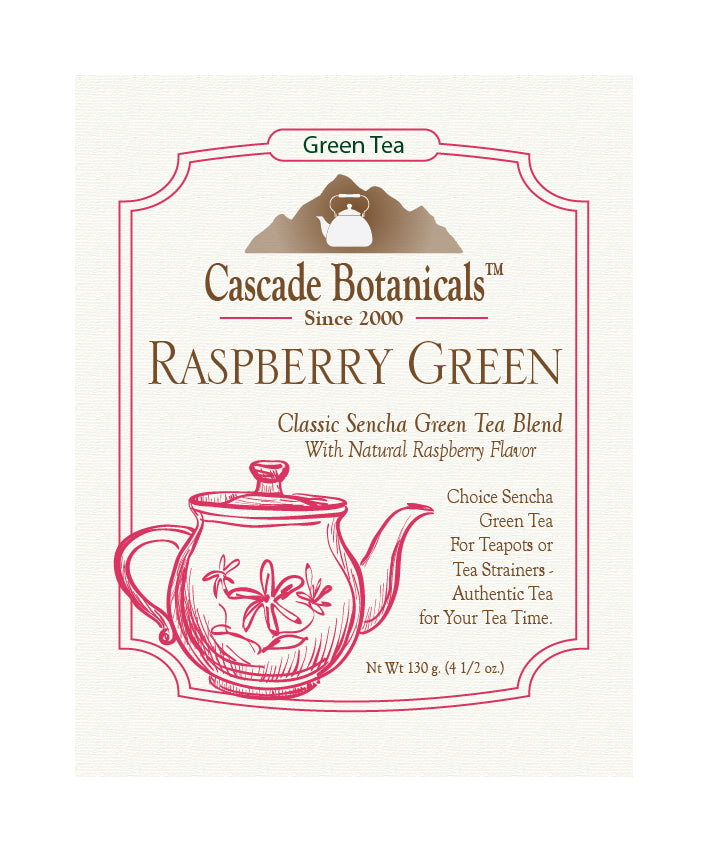 Green Tea, Mint Flavor, Loose Leaf, 4 1/2 oz.