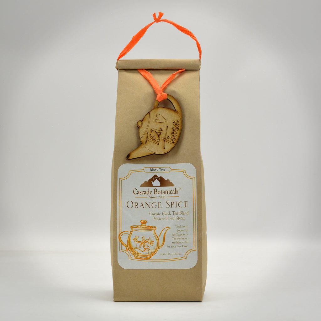 Black Tea, Orange Spice, Loose Leaf, 4 1/2 oz.