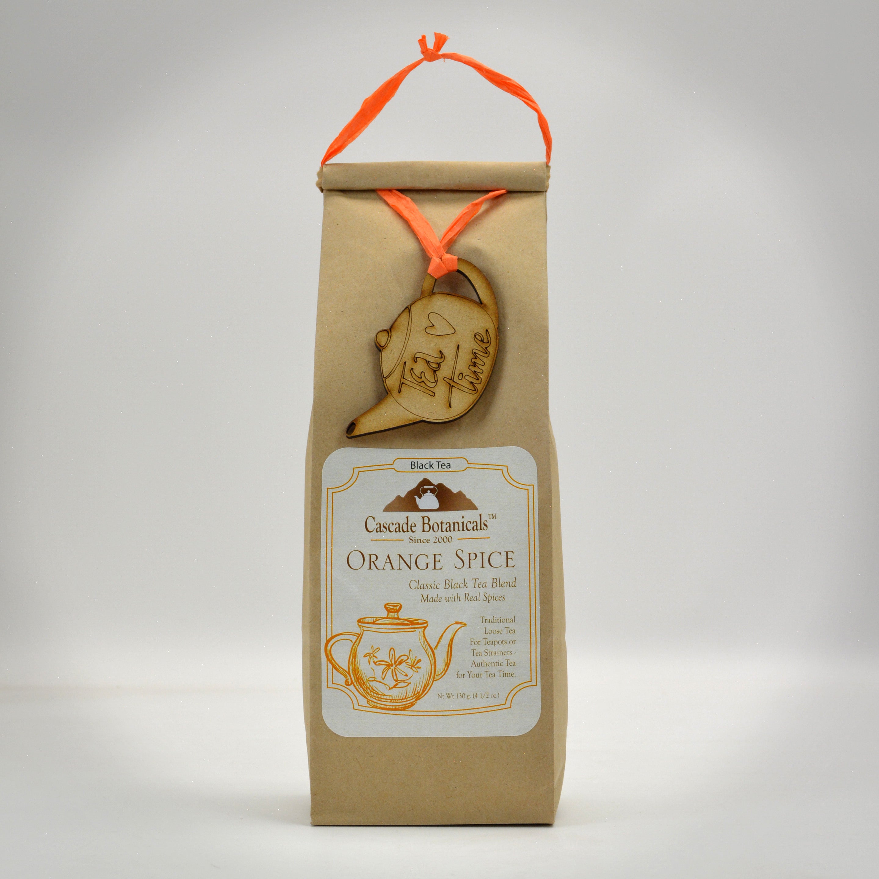 Black Tea, Orange Spice, Loose Leaf, 4 1/2 oz.