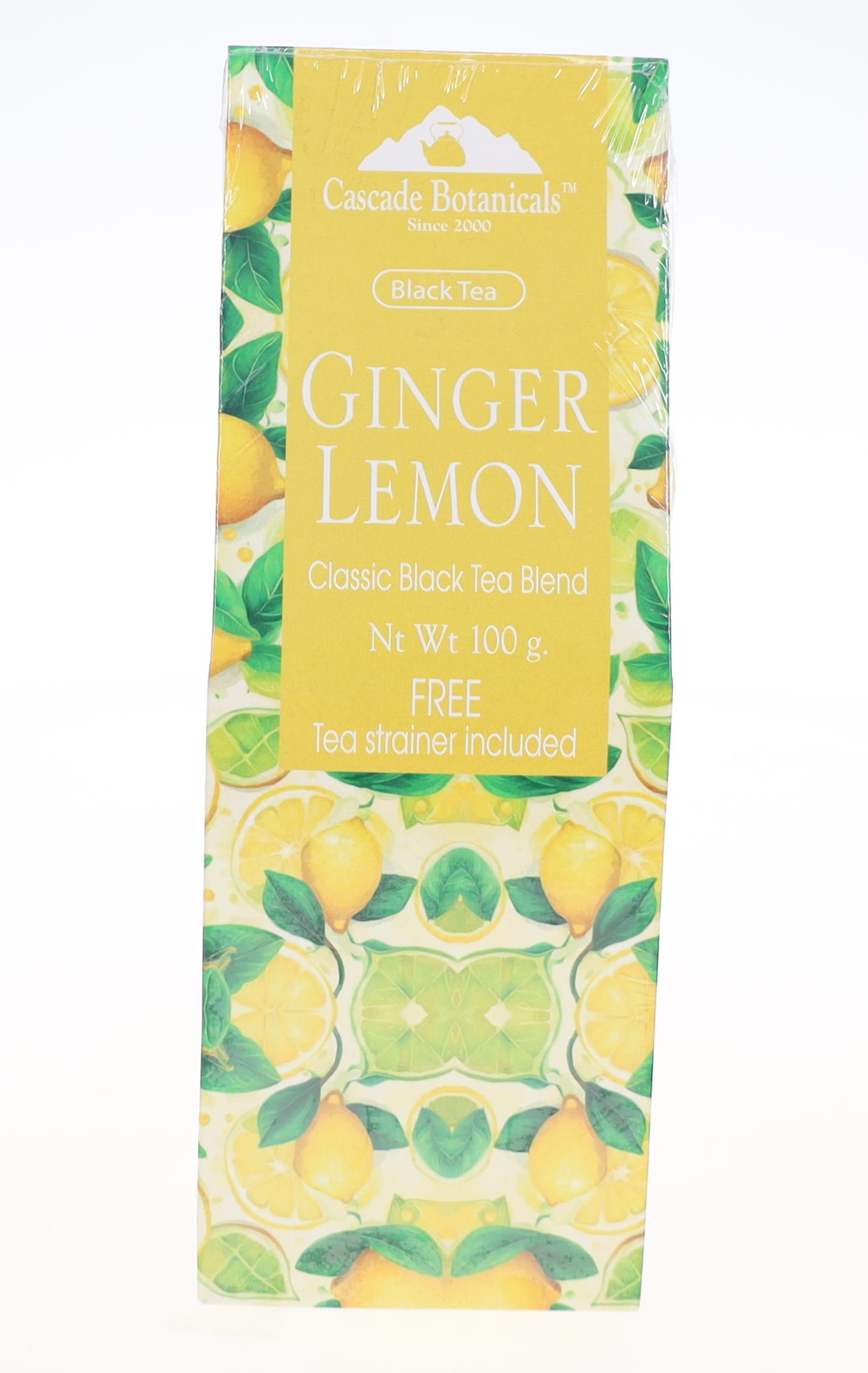 Black Tea Gift Box, Classic Flavors, FREE STRAINER