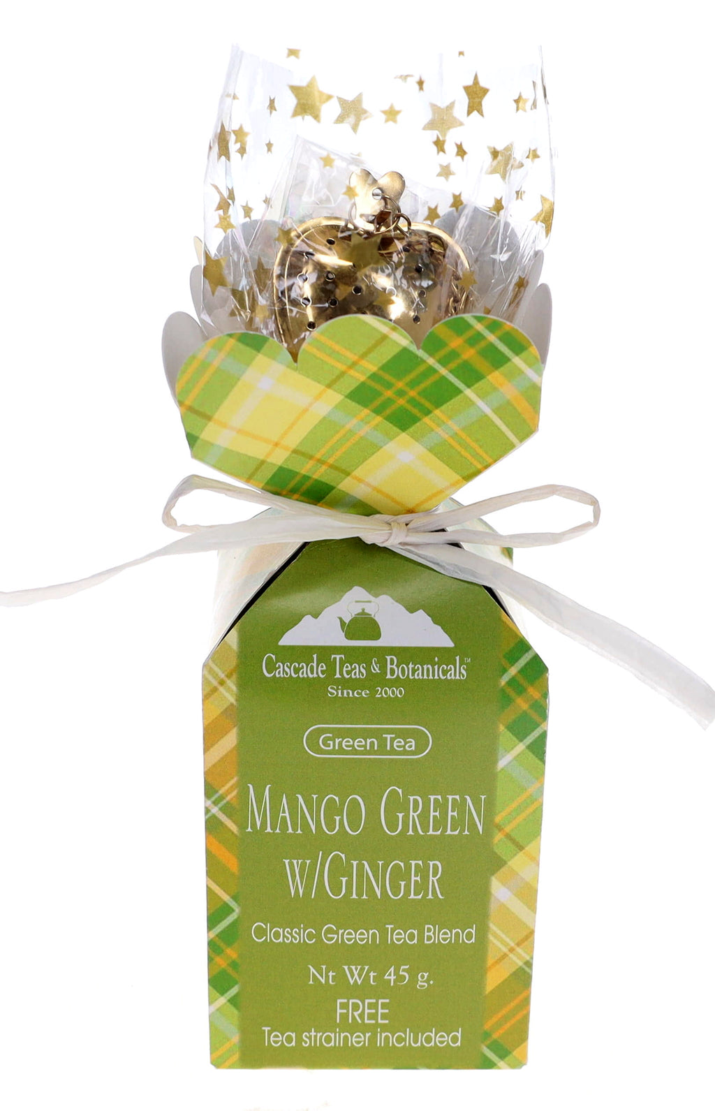 Premium Loose Green Tea Fancy Box with Infuser Include /Everyday🌿