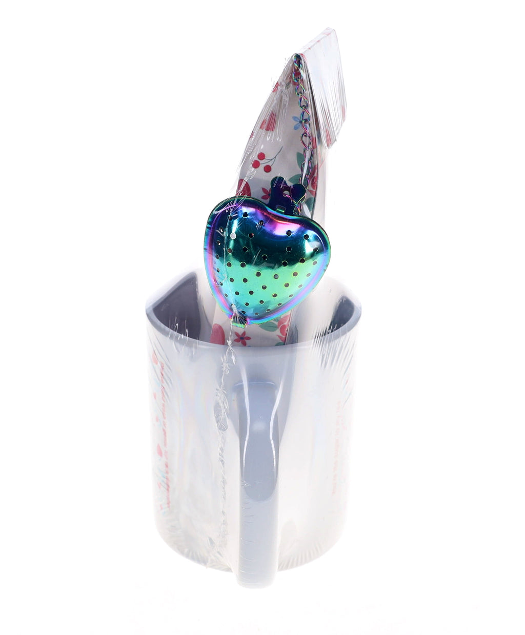 Valentine's Day Tea Mug Gift Set, Rose Petals Black Tea💕