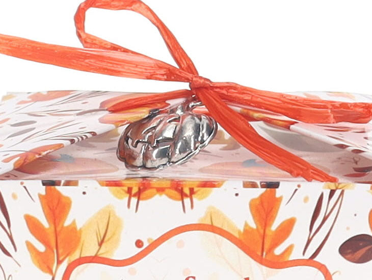 Pumpkin Latte, Cute Handmade Tea Box, Teabags