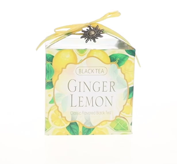 Black Tea, Cute Gift Box, 12 Tea Bags, Delicious Fruit Flavors