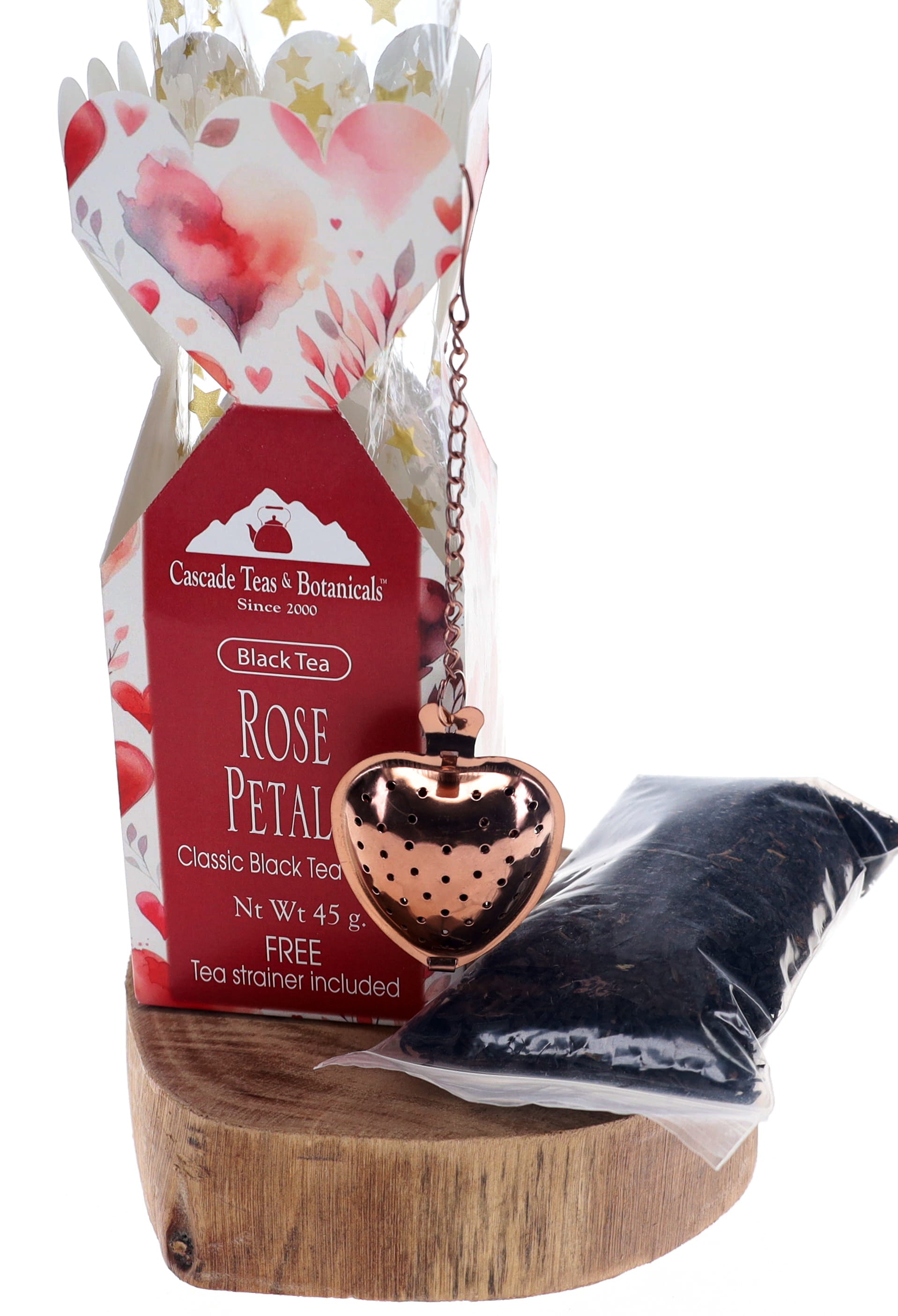 Valentine's Day Gift-Gourmet Black Tea Set with Infuser💖