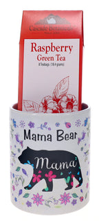 Green Tea Set Tea Bags, Mother's Day Mug Mama Bear