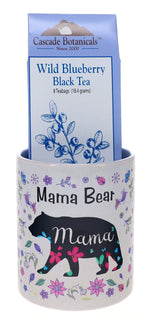 Black Tea Set Tea Bags, Mother's Day Mug Mama Bear