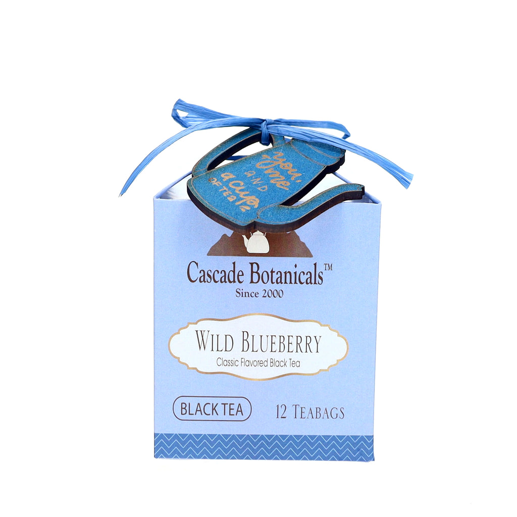 Black Tea with a Unique Pretty Wooden Charm