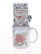 Christmas Tea in matching Tea Mug, Holiday Tea Gift